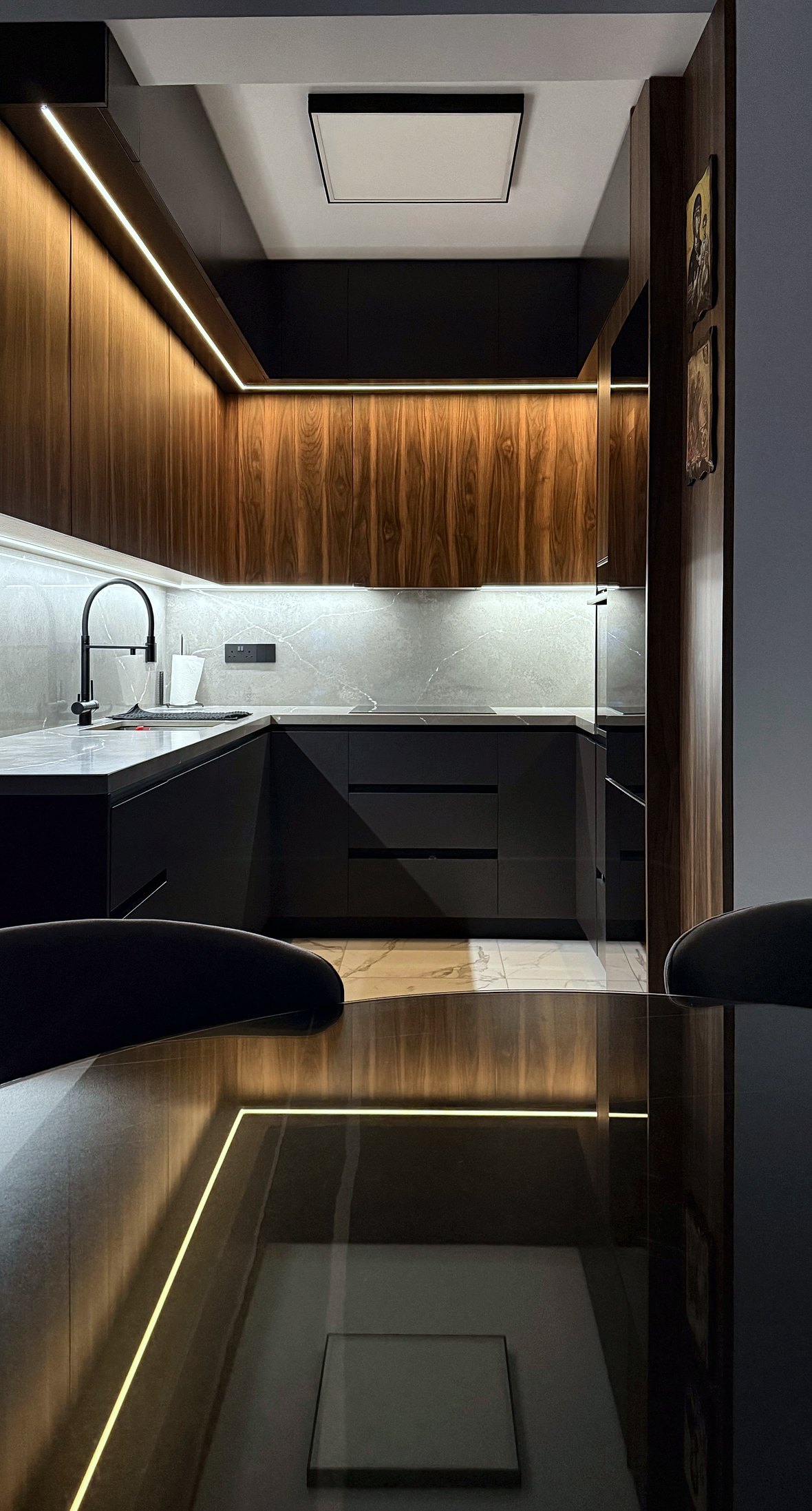 Completed DiVARAS kitchen project in Cyprus
